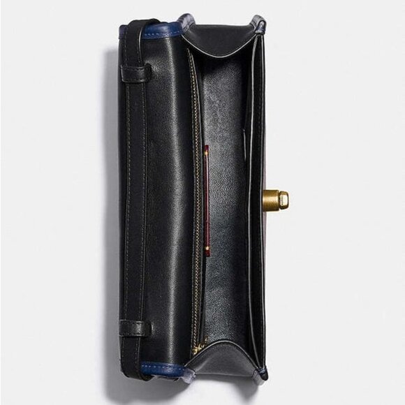 NWT Coach Retail 4547 Collection X Champion Turnlock Clutch In Signature Bag - Picture 15 of 15